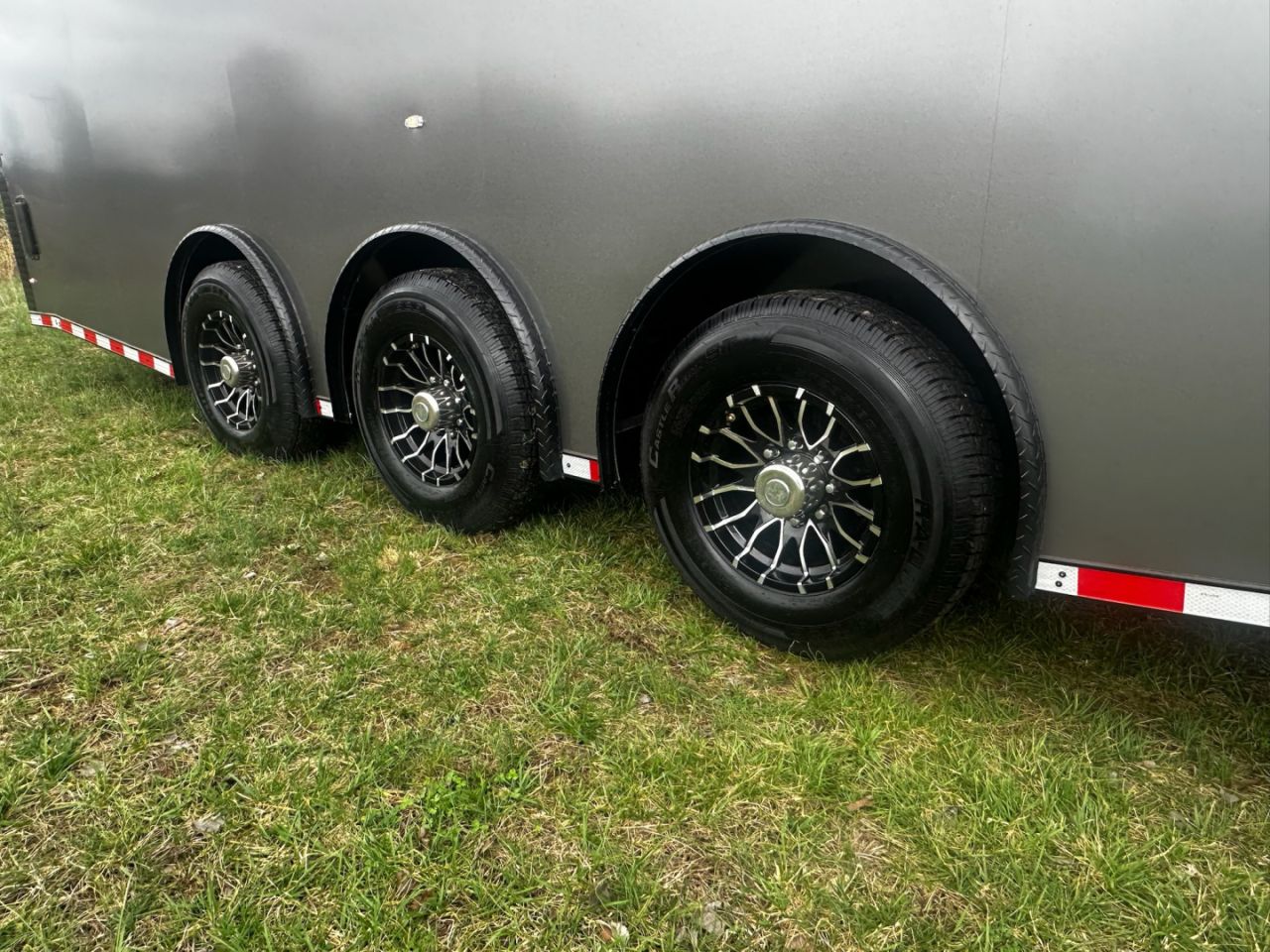 New 2026 Rock Solid Cargo 8.5x28 Race Trailer -Finished Interior-7000LB Triple Torsion-Heavy Duty Ramp