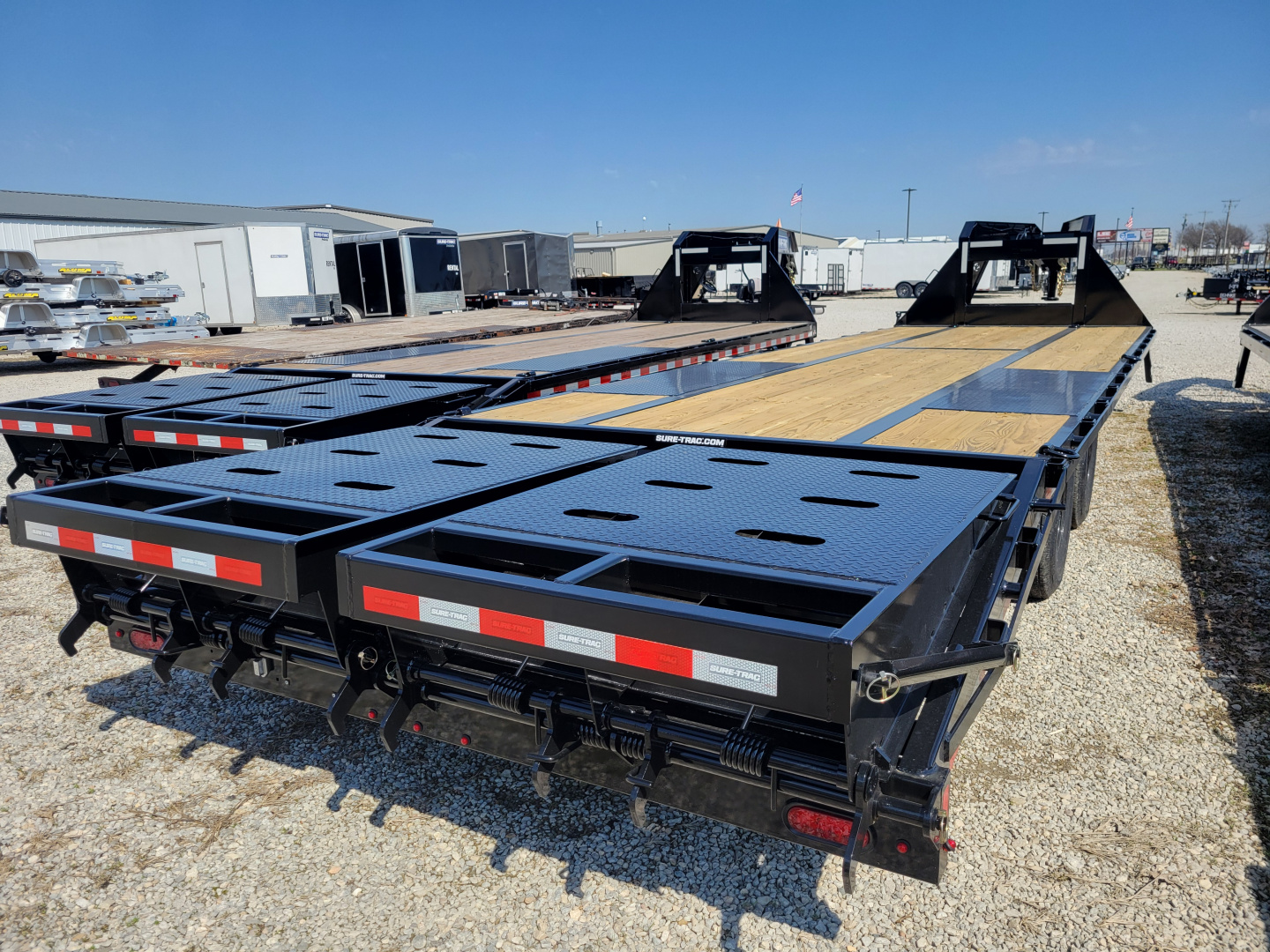 New 2026 Sure-Trac 8.5x30(25+5) HD Gooseneck Deckover