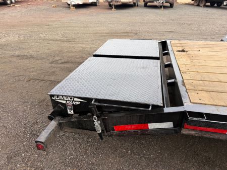 New NEW 2026 Top Hat Trailers 83X24 Equipment I-Beam Frame with 3' Jumbo ramps