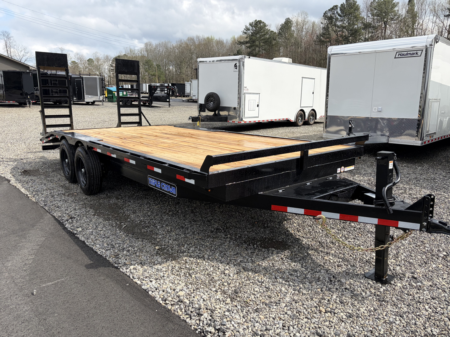 2026 8×20 Equipment Flatbed Trailer