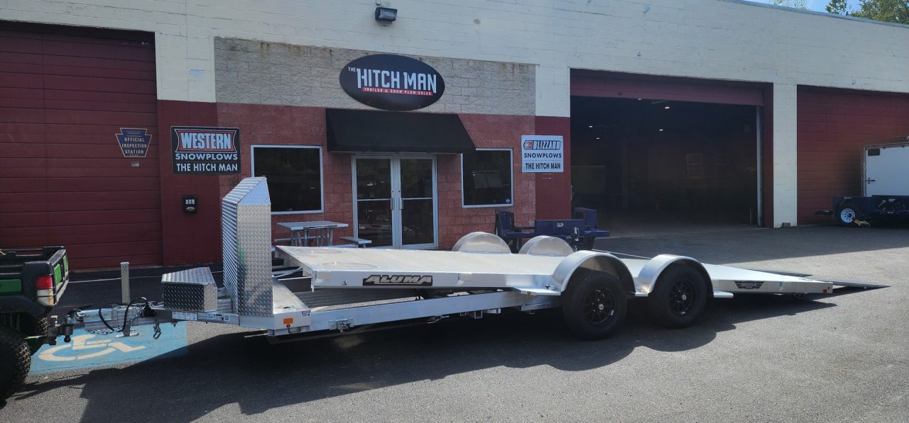 New 7x 20 Aluma 8220LP Exective Edition TILT Car / Racing Trailer 10k