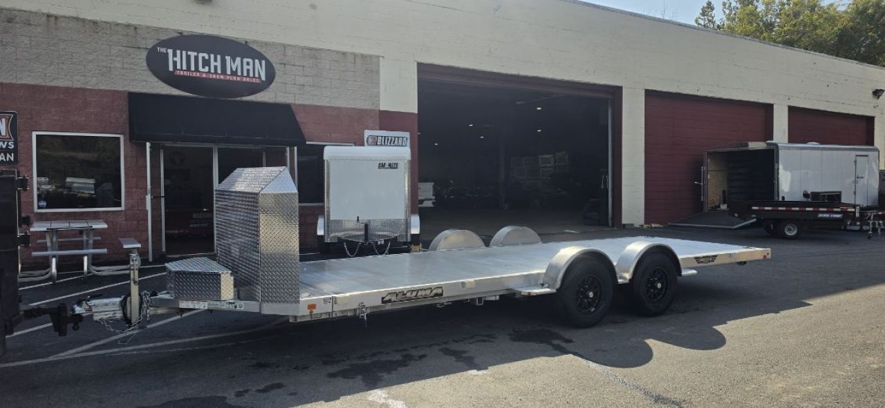 New 7x 20 Aluma 8220LP Exective Edition TILT Car / Racing Trailer 10k