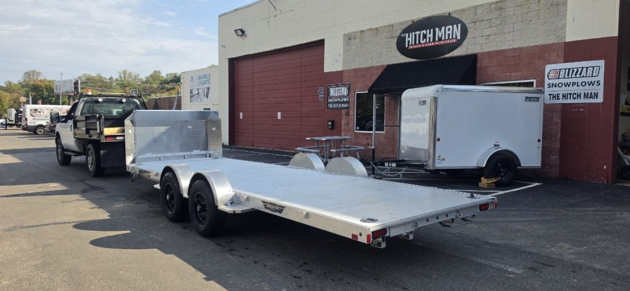 New 7x 20 Aluma 8220LP Exective Edition TILT Car / Racing Trailer 10k