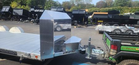 New 7x 20 Aluma 8220LP Exective Edition TILT Car / Racing Trailer 10k