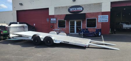 New 7x 20 Aluma 8220LP Exective Edition TILT Car / Racing Trailer 10k