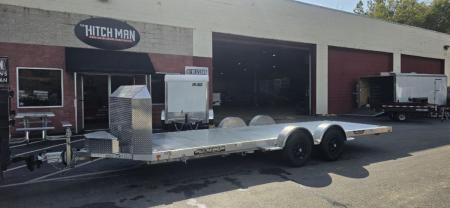 New 7 x 20 Aluma 8220LP Executive Edition TILT Car / Racing Trailer 10k