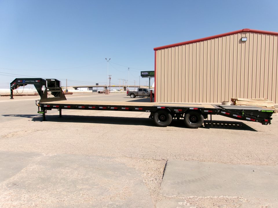 New 2027 Load Trail 102x32 GN Flatbed w/ Max Ramps & Torque Tube 24k