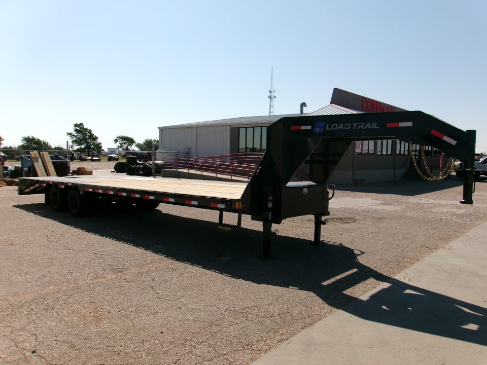 New 2027 Load Trail 102x32 GN Flatbed w/ Max Ramps & Torque Tube 24k