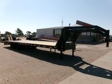 New 2027 Load Trail 102x32 GN Flatbed w/ Max Ramps & Torque Tube 24k