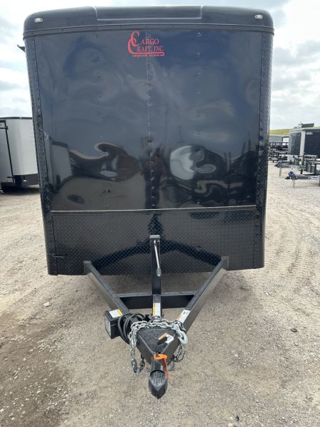 New 2026 Cargo Craft 7'x16'x7'tall Expedition Extreme Ramp Black / black out Cargo / Enclosed Trailer