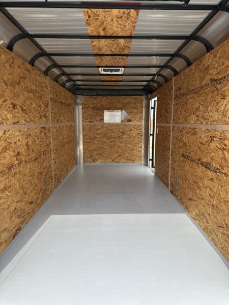 New 2026 Cargo Craft 7'x16'x7'tall Expedition Extreme Ramp Black / black out Cargo / Enclosed Trailer