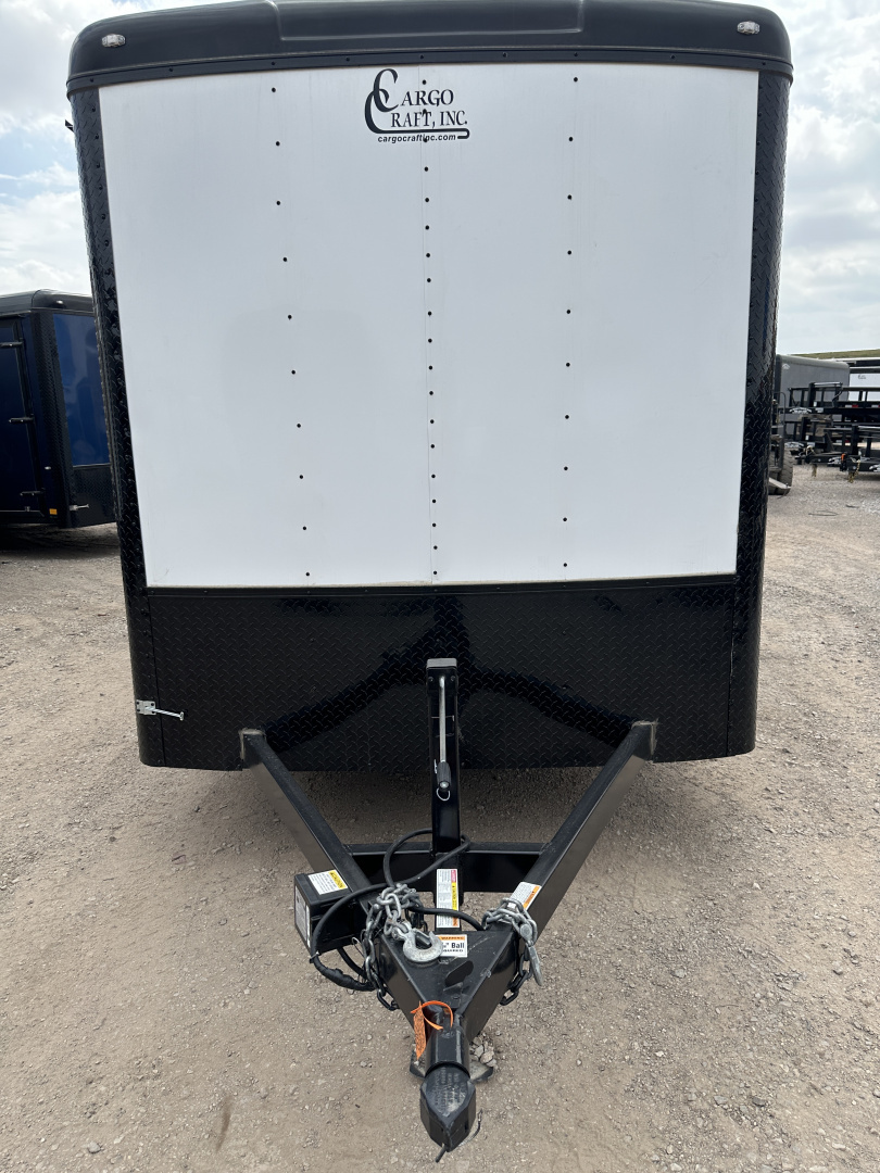 New 2026 Cargo Craft 7'x16'x7'tall Expedition Extreme Ramp white / black out Cargo / Enclosed Trailer