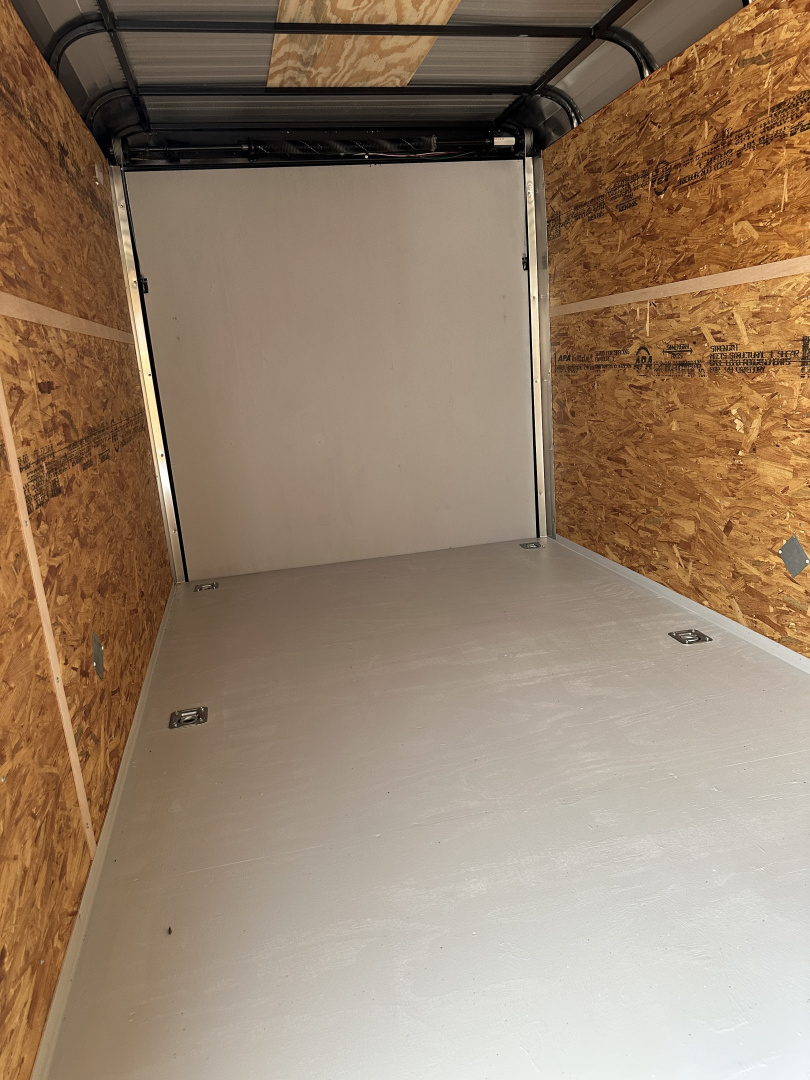 New 2026 Cargo Craft 7'x16'x7'tall Expedition Extreme Ramp white / black out Cargo / Enclosed Trailer