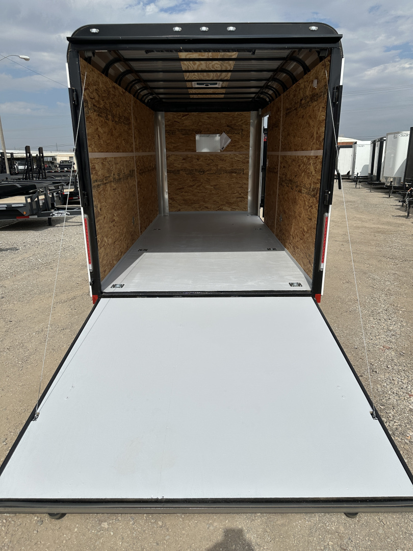 New 2026 Cargo Craft 7'x16'x7'tall Expedition Extreme Ramp white / black out Cargo / Enclosed Trailer