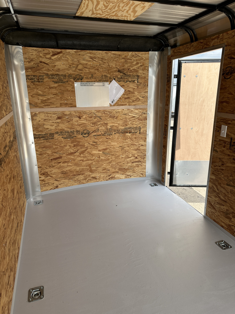 New 2026 Cargo Craft 7'x16'x7'tall Expedition Extreme Ramp white / black out Cargo / Enclosed Trailer