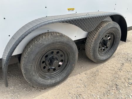 New 2026 Cargo Craft 7'x16'x7'tall Expedition Extreme Ramp white / black out Cargo / Enclosed Trailer