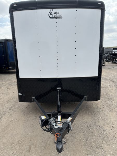 New 2026 Cargo Craft 7'x16'x7'tall Expedition Extreme Ramp white / black out Cargo / Enclosed Trailer