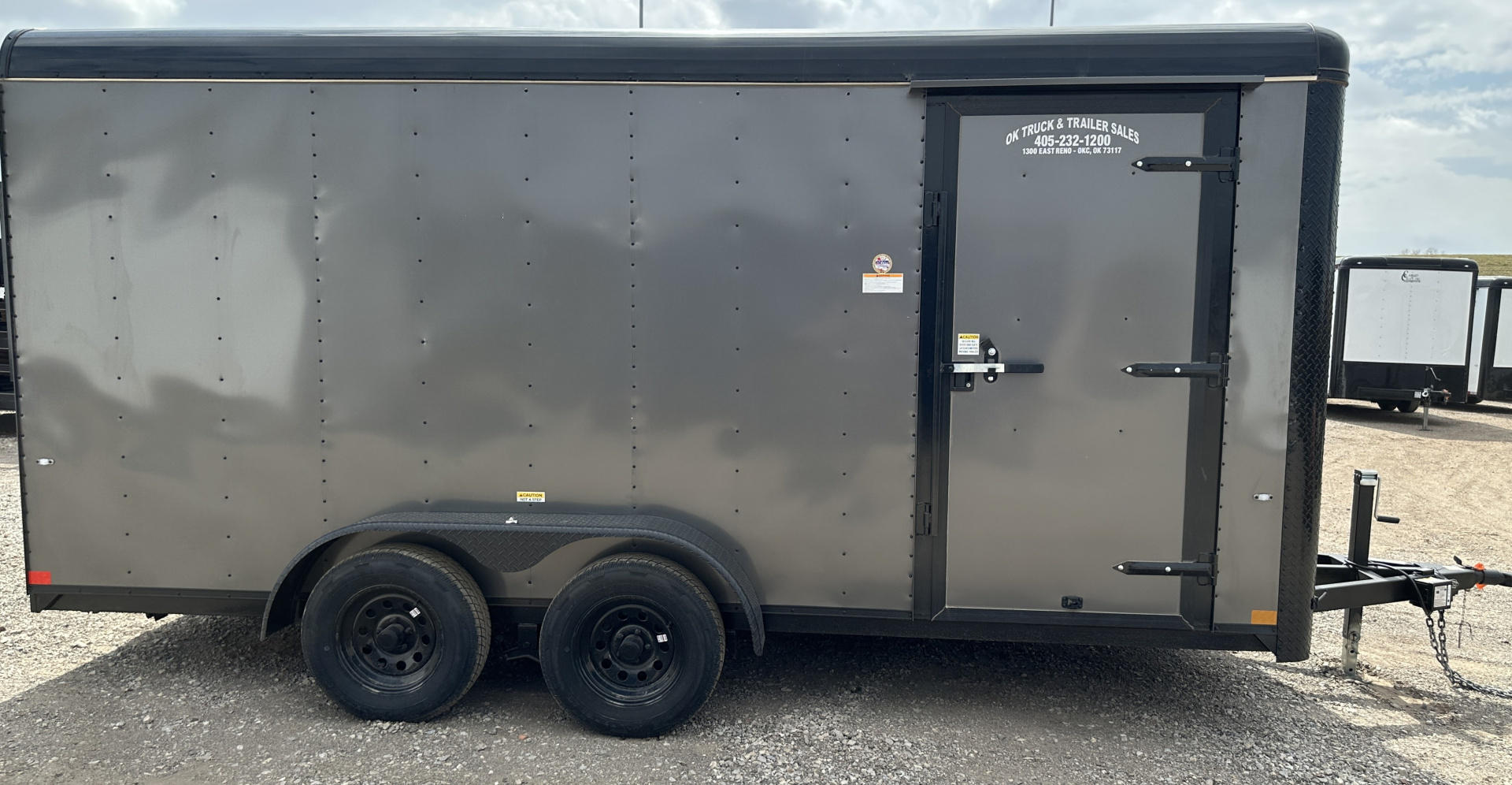 New 2026 Cargo Craft 7'x16'x7'tall Expedition Extreme Ramp Charcoal / black out Cargo / Enclosed Trailer