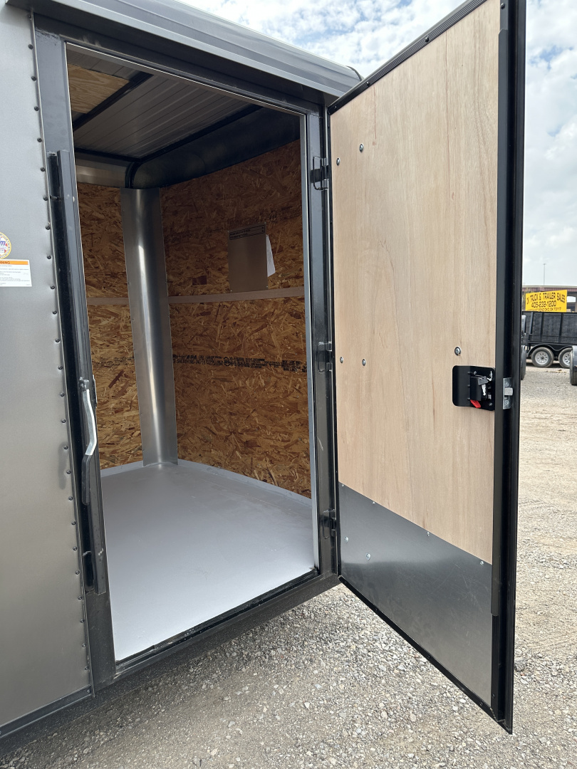 New 2026 Cargo Craft 7'x16'x7'tall Expedition Extreme Ramp Charcoal / black out Cargo / Enclosed Trailer