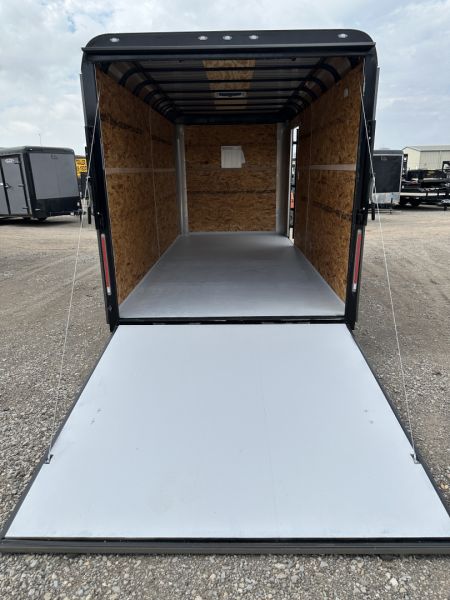 New 2026 Cargo Craft 7'x16'x7'tall Expedition Extreme Ramp Charcoal / black out Cargo / Enclosed Trailer