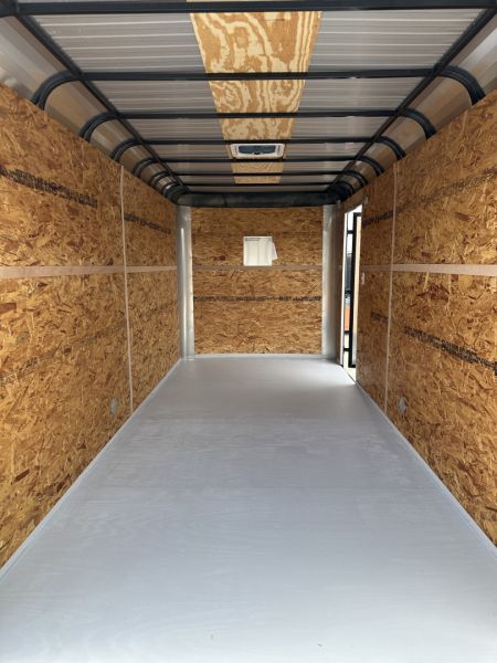 New 2026 Cargo Craft 7'x16'x7'tall Expedition Extreme Ramp Charcoal / black out Cargo / Enclosed Trailer