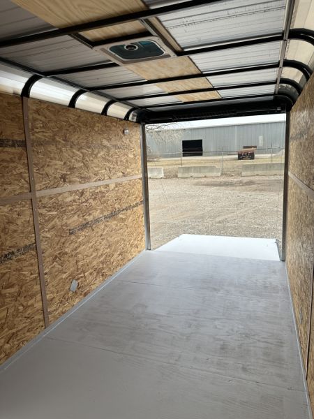 New 2026 Cargo Craft 7'x16'x7'tall Expedition Extreme Ramp Charcoal / black out Cargo / Enclosed Trailer