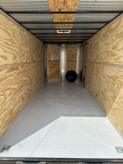 New 2026 Cargo Craft 7'x18'x7'tall Elite V Nose Sport Slate Blue w/ ramp Cargo / Enclosed Trailer