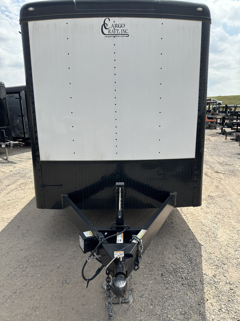 New 2026 Cargo Craft 7'x16'x7'tall, Expedition Extreme Double Door White black out 5200's Cargo / Enclosed Trailer