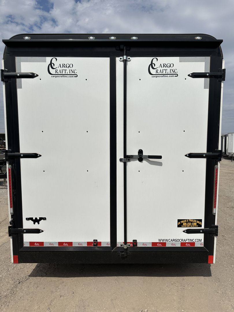 New 2026 Cargo Craft 7'x16'x7'tall, Expedition Extreme Double Door White black out 5200's Cargo / Enclosed Trailer