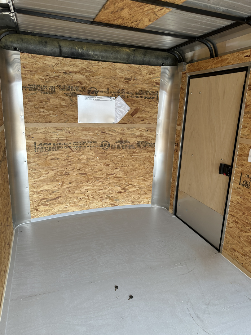 New 2026 Cargo Craft 7'x16'x7'tall, Expedition Extreme Double Door White black out 5200's Cargo / Enclosed Trailer