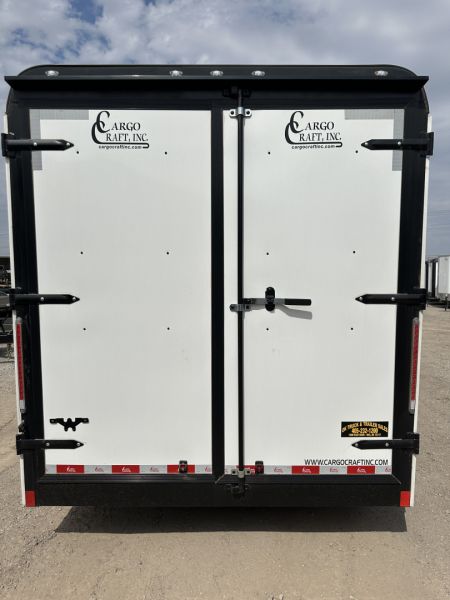 New 2026 Cargo Craft 7'x16'x7'tall, Expedition Extreme Double Door White black out 5200's Cargo / Enclosed Trailer