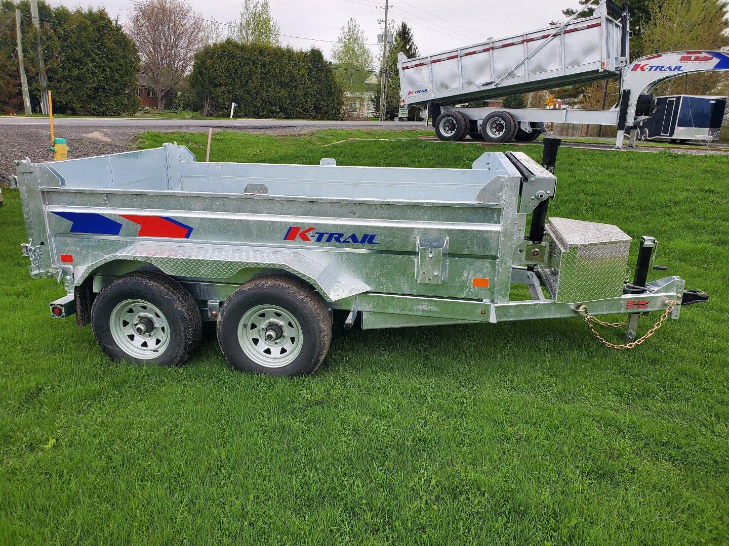New 2026 K-Trail 6 x 10 5 Ton Dump Trailer