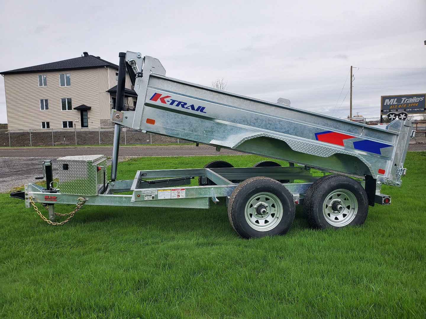 New 2026 K-Trail 6 x 10 5 Ton Dump Trailer