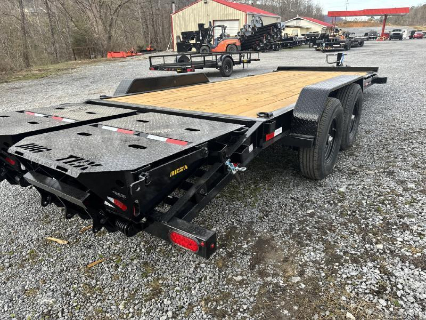 New 2026 Big Tex Trailers 14EH Equipment 22’ Trailer,MEGA RAMPS 15.4K GVWR