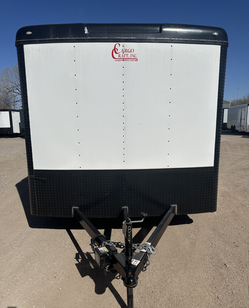 New 2025 Cargo Craft 8.5'x20'x7'tall Expedition Ramp white/black out Cargo / Enclosed Trailer