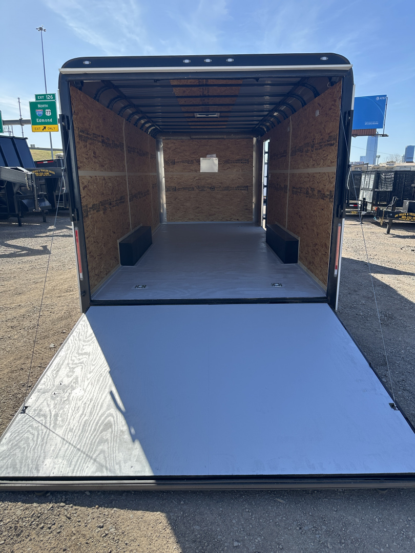 New 2025 Cargo Craft 8.5'x20'x7'tall Expedition Ramp white/black out Cargo / Enclosed Trailer
