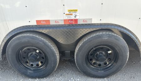 New 2025 Cargo Craft 8.5'x20'x7'tall Expedition Ramp white/black out Cargo / Enclosed Trailer