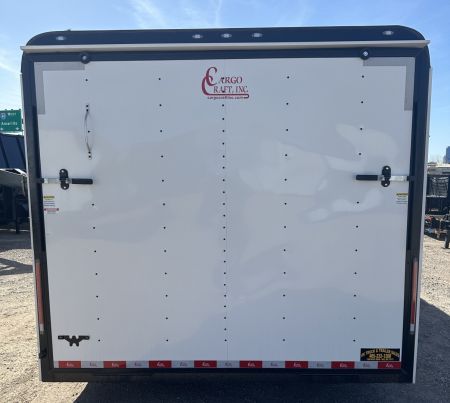 New 2025 Cargo Craft 8.5'x20'x7'tall Expedition Ramp white/black out Cargo / Enclosed Trailer