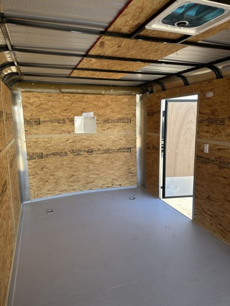 New 2025 Cargo Craft 8.5'x20'x7'tall Expedition Ramp white/black out Cargo / Enclosed Trailer