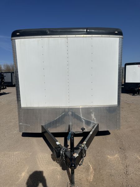 New 2024 Cargo Craft 8.5"x20'x7'Tall Car Hauler 3500's white/black out Cargo / Enclosed Trailer