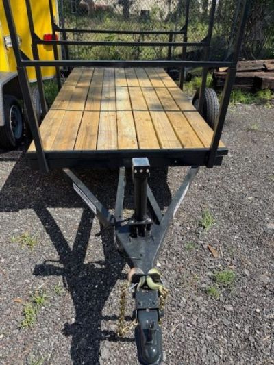 Used 2025 321 Trailers LLC 4.5 x 9 Utility Trailer with New Wood, Jack, Lighting & Tires