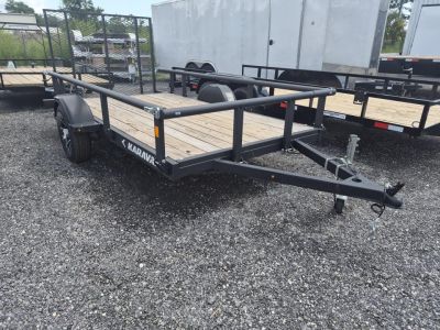 New 2026 Karavan 5.5 x 11 Utility Trailer – Ideal for Zero-Turn Mowers