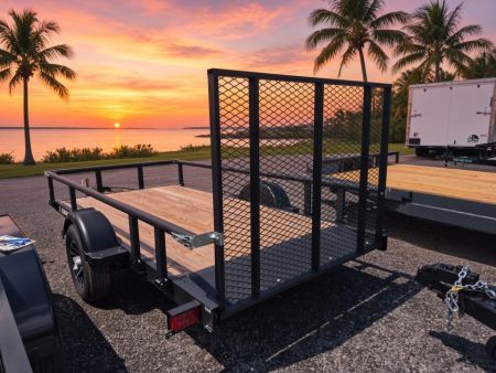 New 2026 Karavan 5.5 x 11 Utility Trailer – Ideal for Zero-Turn Mowers