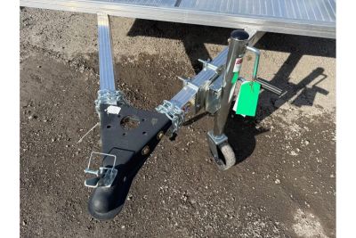 New 2026 Mission 7 x 14 Utility Single Axle Trailer Lightweight Carrier for Golf Carts & ATVs