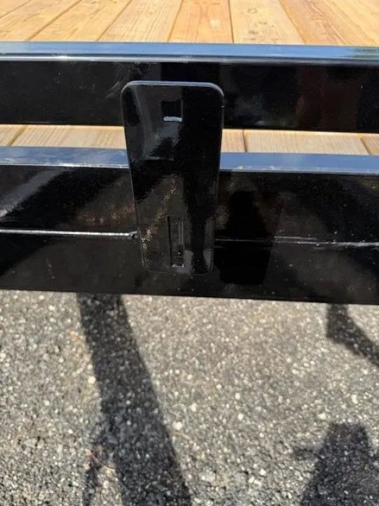 New 2026 Triple Crown Trailers 8x24 Heavy-Duty Equipment Trailer – Swing-Up Ramps | 14K Equipment Trailer