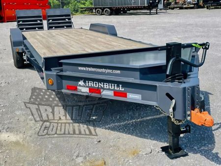 New 2026 New Iron Bull 83 x24' 14k GVWR With Rampage Ramps