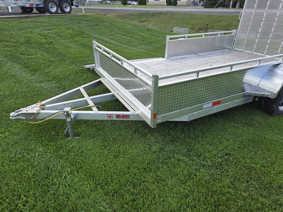 New 2027 Canadian Built All Aluminum 7'x12' SA-3500 Side Loader Utility Trailer