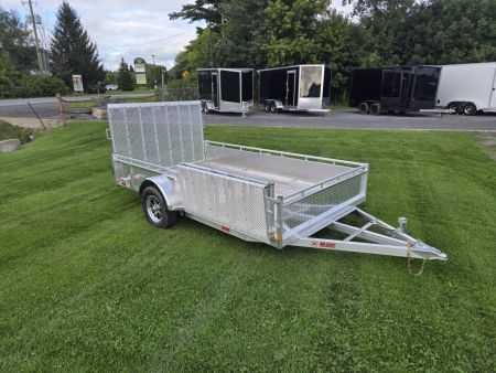 New 2027 Canadian Built All Aluminum 7'x12' SA-3500 Side Loader Utility Trailer