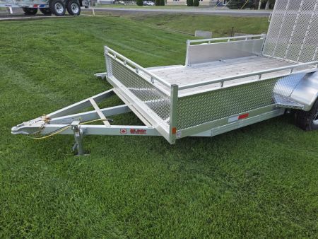 New 2027 Canadian Built All Aluminum 7'x12' SA-3500 Side Loader Utility Trailer