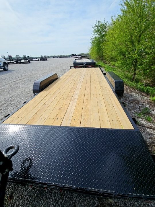 New 2026 Sure-Trac 7 x 22 (20+2) 10K C-Channel Wood Deck Car Hauler